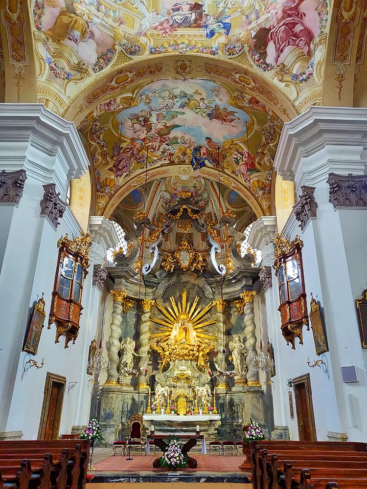 Der Altar der Basilika Mariatrost