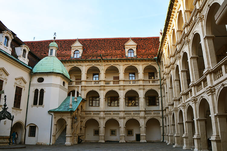 Der Landhaushof in Graz