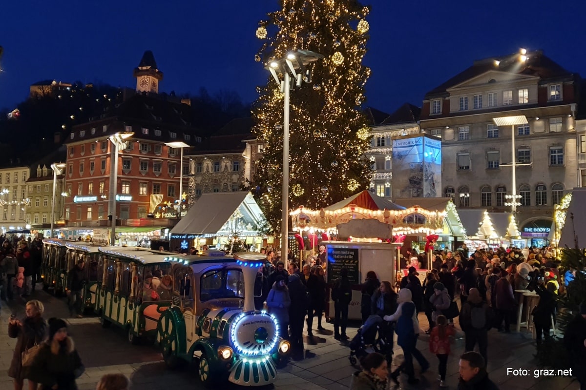 Christkindlmarkt 2020 am Hauptplatz Graz Advent in Graz Infos, Fotos