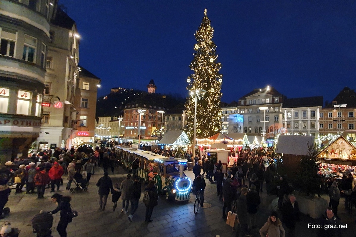 Weihnachten In Graz 2022 Christkindlmarkt 2020 am Hauptplatz Graz Advent in Graz Infos, Fotos